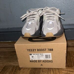 Adidas Yeezy Boost 700 V2 Tephra Sneakers - Gray and Brown